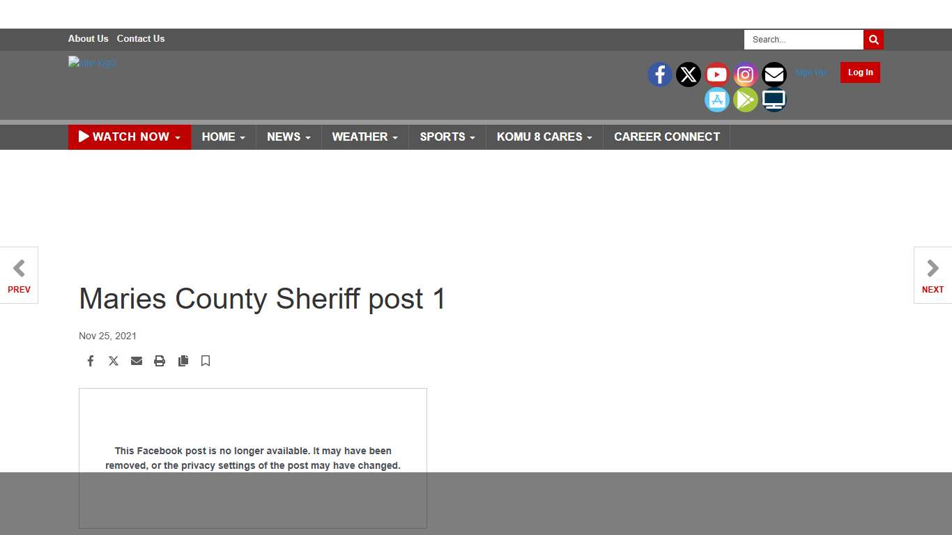 Maries County Sheriff post 1 | komu.com